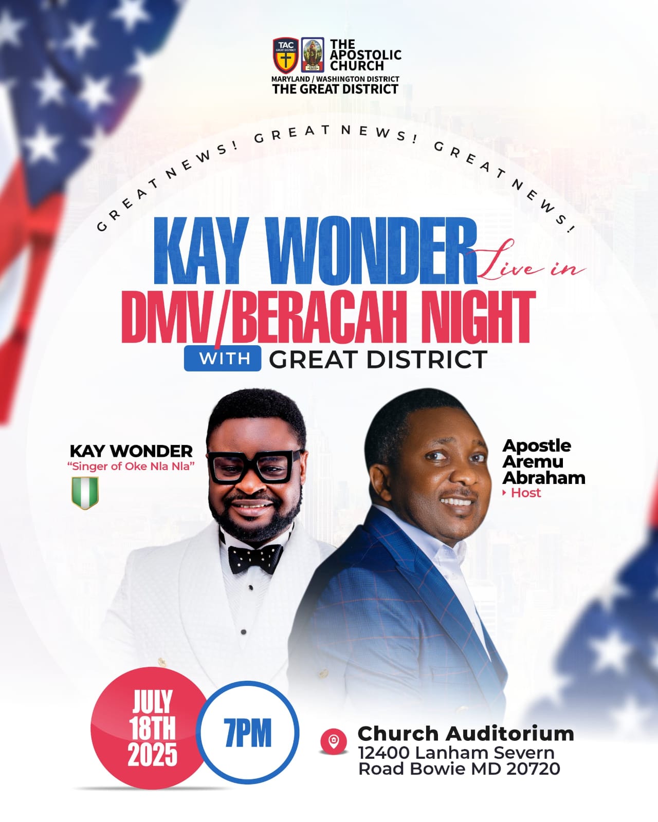 Kay Wonder Live in DMV/Berach Night