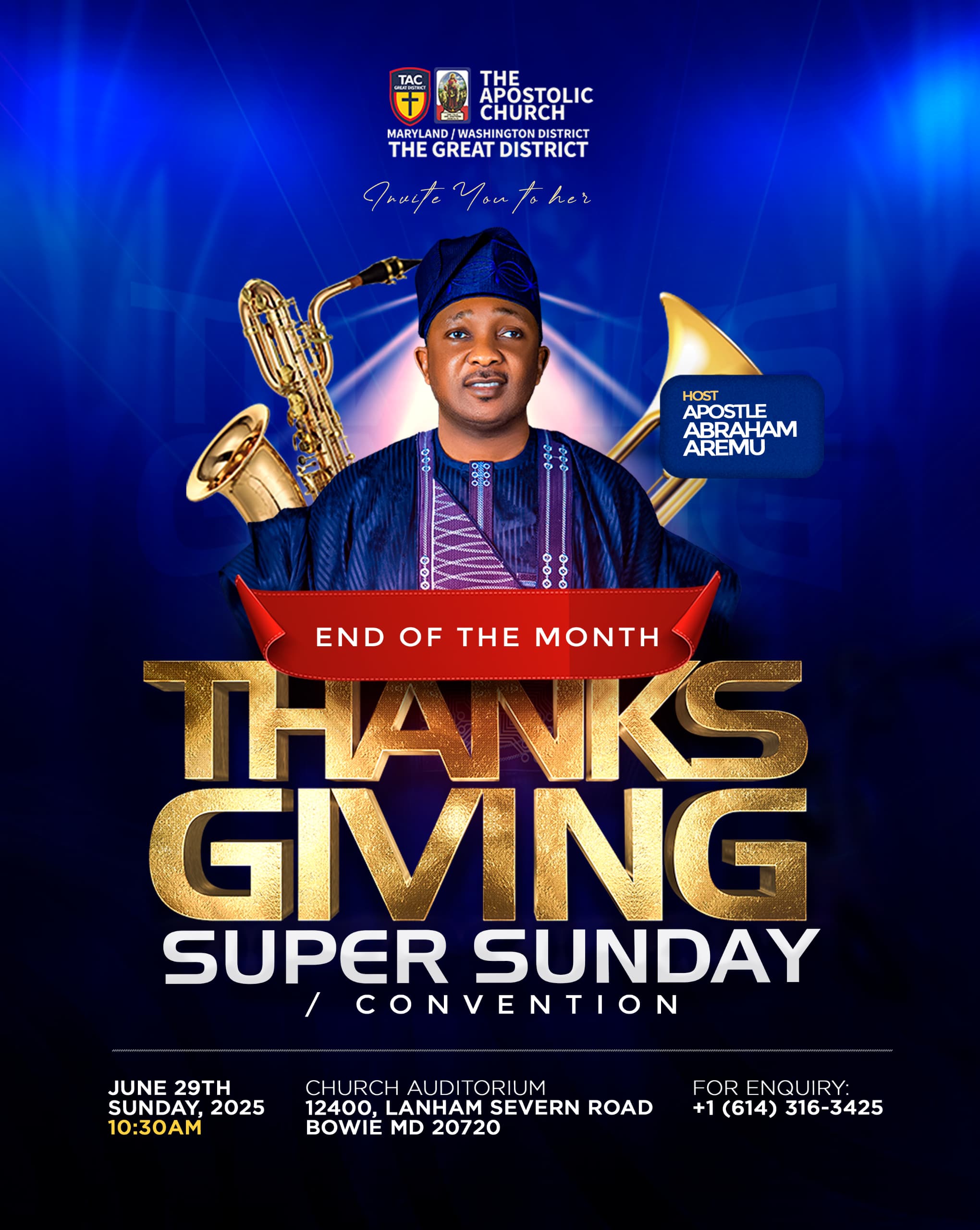 Thanksgiving service